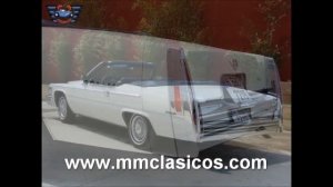 MM CLASICOS CADILLAC DEVILLE CABRIO 1979 BLANCO