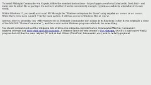 Midnight Commander on Windows (3 Solutions!!)
