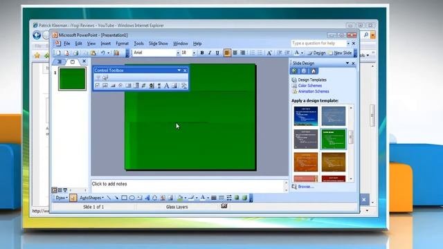 PowerPoint 2003: How To Embed A Video Presentation On Windows® Vista