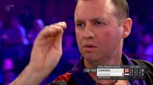 Darts BDO World 2017 Cameron v Hendriks [2] Prelim