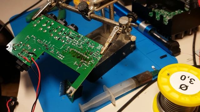 AMT P2 замена кнопки включения (3pdt)