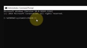 The Disk Check Could not be Performed Because Windows Cannot Access the Disk Fix