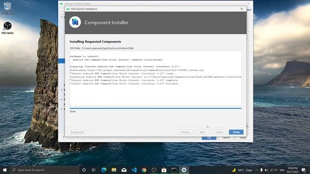 (Android toolchain - Android License) Flutter Doctor Error Solved!! in window 10. смотреть онлайн