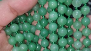 Натуральные камни - бусы 120см 9.10.24