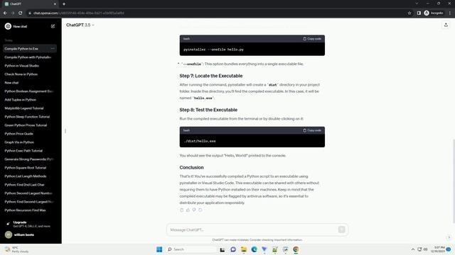 how to compile python to exe in visual studio code смотреть онлайн