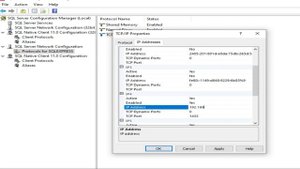 Fix for  - Could not open connection to the host, on port 1433: Connect failed