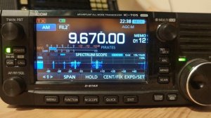 9670 kHz. Radio Caroline - Pirate Radio