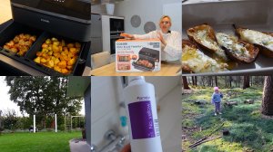 VLOG🇩🇪:✅АЭРОГРИЛЬ Cosori Dual Blaze TwinFry 10L/ каким шампунем пользуюсь/ в лес за 🍄🟫