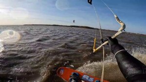 Концовка сезона 09.10.24. Кайтбординг