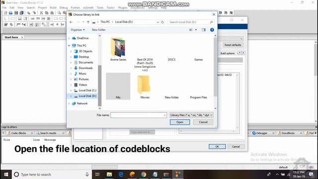 How to add graphics.h header file in Code :: blocks "2019" C/C++ || With Testing DONE