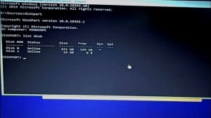 FIX: Windows Cannot be installed to this disk the selected disk is of the GPT partition