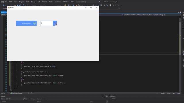 C# - How to Use Guna2NotificationPaint | Guna.UI2 WinForms