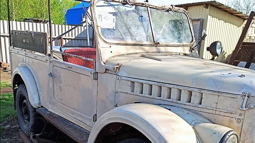 Газ 69 разборка, 2 день