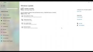 Update for Microsoft Defender Antivirus - KB2267602 and Antivirus Antimalware platform - KB4052623