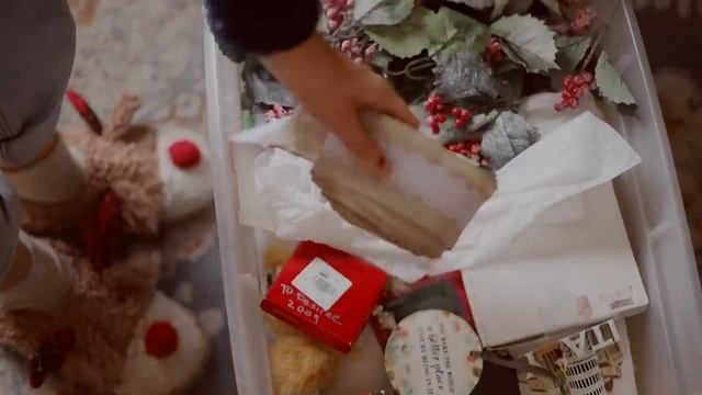 DECORATE FOR CHRISTMAS WITH ME 🎄 Very Cozy, Vintage Ski Lodge Aesthetic ✨ смотреть онлайн