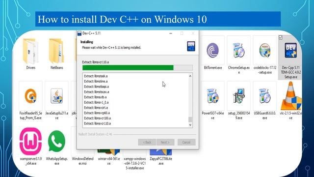 How to download and install Dev C++ in Windows 10 #DevC++ #windwos10