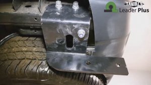 Установка фаркопа Leader M115-F/FC/F(N). MITSUBISHI PAJERO SPORT II (внедорожник) 2008 - ...г.в