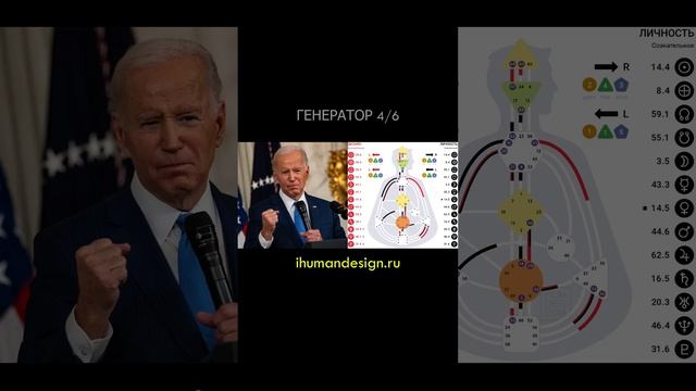 Кто по Дизайну человека Зеленский, Путин, Байден, Трамп?