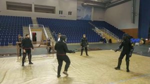 Бой за 1 и 2 место. Дуэльное фехтование Оренбург(2)