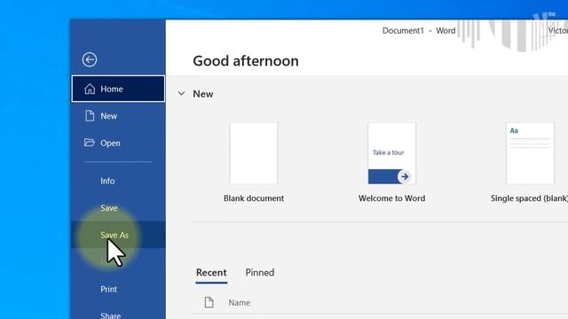 How To Easily Save a Microsoft Word Document To Your Desktop ✅ смотреть онлайн