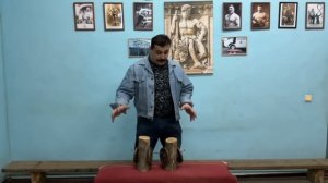 Тренировка пальцев Юрия Артёмова. Дмитрий Халаджи