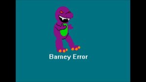 Original NES Barney Error DEMO