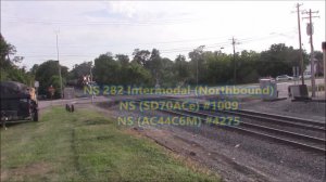Railfanning in Erlanger KY Feat. BNSF #642 (ATSF Warbonnet) Trailing on NS 179 7/11/2022