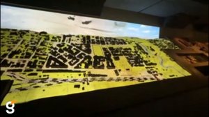 3D mapping на макет в музей Сталинградской битвы в городе Волгоград