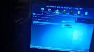 ASrock uefi Setup