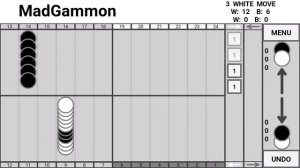 Madgammon game 46 sec demo