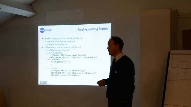 The GNU Compiler Collection, Dr Jeremy Bennett at Manchester Free Software