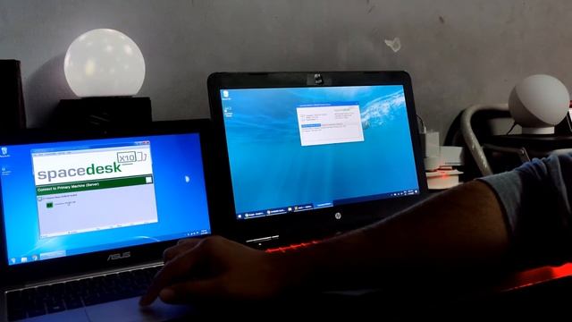 🔥🔥  Extend Computer Screen With Old Laptop Using Space desk