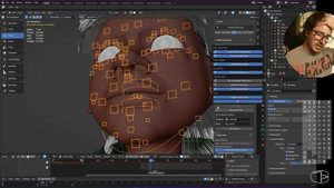BLENDER : FACEIT Tutorial, fast fun and simple facial rigging and performance capture.