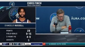 Coach Finch: Another complete team performance vs. Memphis