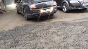 Адский звук выхлопа на Bentley Continental