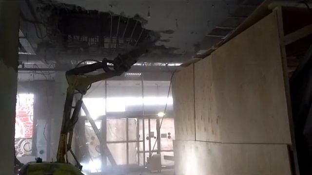 Демонтажный робот примеры работ.
