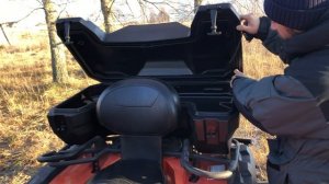 Обзор кофра для квадроцикла GKA 8020 SMART / s302