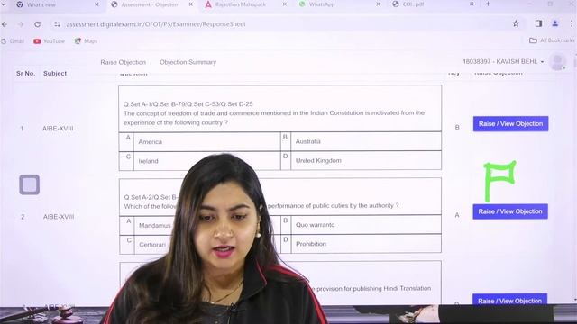 AIBE 18 Exam में आई राहत 🤗 Objection Window Open | How to Raise Objection? By Apurva Vats