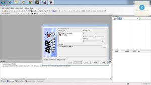 AVR STUDIO 4 Tutorial :WinAVR || AVRGCC || Make File: Microcontroller ATMEGA32 : Education With AJs