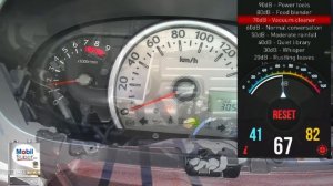 L275 ミラ エンジン音計測  mobil super 3000 0w-20