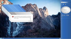 Windows Longhorn Crazy Error