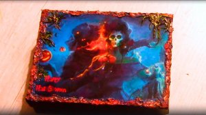 Делаем подарочную коробочку к Хэллоуину своими руками