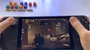 Tom Clancy’s The Division 2 - Steam Deck gameplay (steam store version - Steam OS)