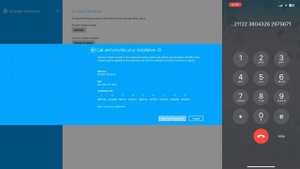 Activating Windows 8.1 Over the Phone