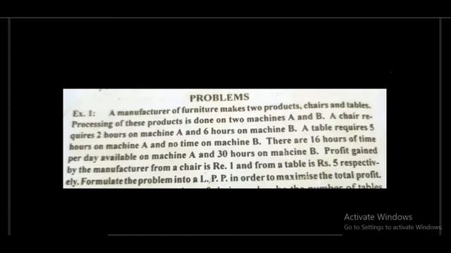#51#Linear Programming Problem #Mathematical Formulation #problem1 #LPP #+2#HSC#B.SC#MCA#OR