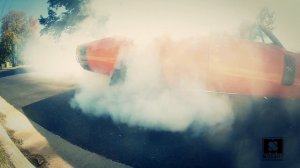 1970 Dodge Charger Burnout in SLOW MOTION