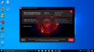 Fix no amd graphics driver is installed