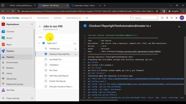 Playwright #72 Azure DevOps Pipeline - Publish Test Results