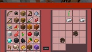 Один блок в minecraft