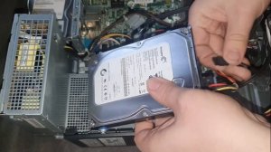 HDD change on HP Compaq 6200 pro small form factor